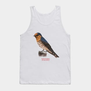 Pacific Swallow | Hirundo tahitica Tank Top